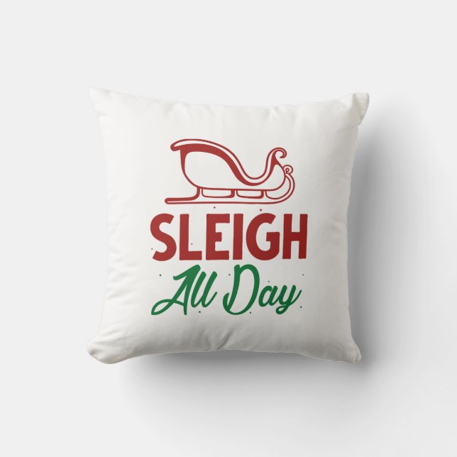 Sleigh All Day Cushion (Front)