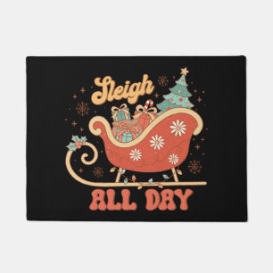 Sleigh All Day Doormat