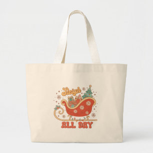 Sleigh All Day Large Tote Bag