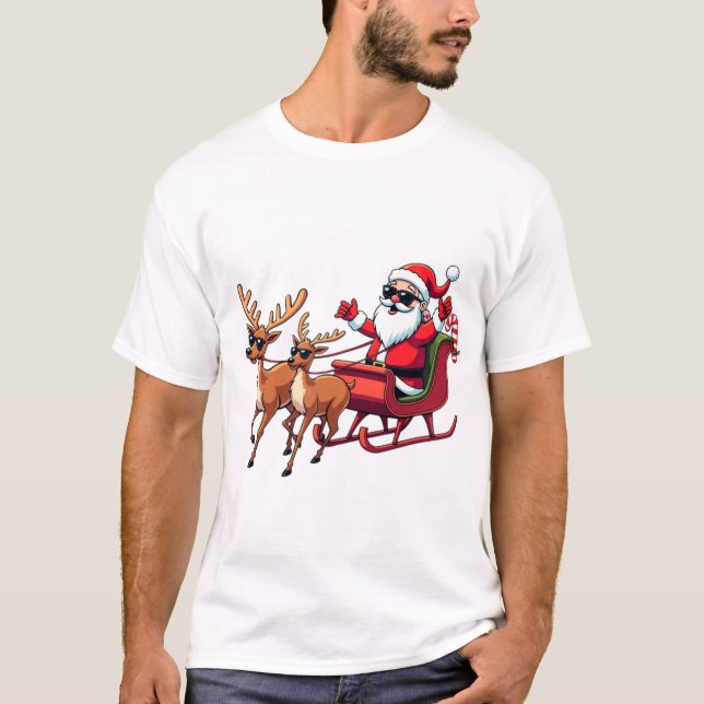 Sleigh All Day T-Shirt (Front)