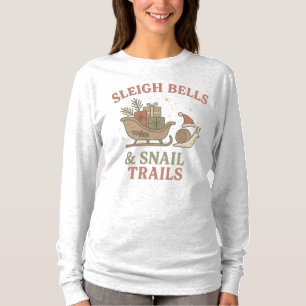 Sleigh Bells & Snail Trails Women’s Long Sleeve T-Shirt