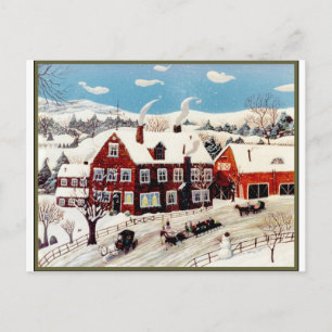 Sleigh Ride Postcard
