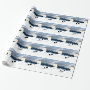 Sleigh Ride Wrapping Paper
