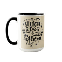 Sleigh Rides and Hot Cocoa - Christmas Mug