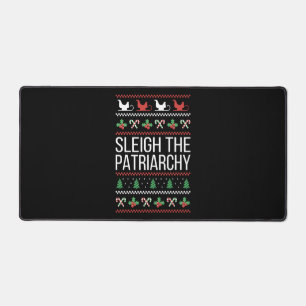 Sleigh The Patriarchy II Desk Mat