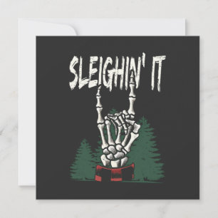 Sleighin' It  Holiday Card