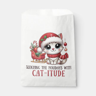 Sleighing the Holidays with Catitude Favour Bag
