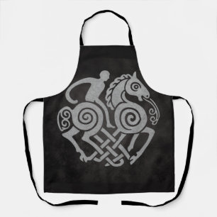 Sleipnir and Odin Symbol Norse Mythology Design Apron