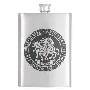 Sleipnir / Best Of All Horses Hip Flask