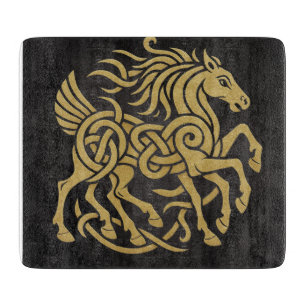 Sleipnir Eight-Legged Horse Norse Mythology Design Cutting Board