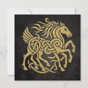 Sleipnir Eight-Legged Horse Norse Mythology Design Invitation