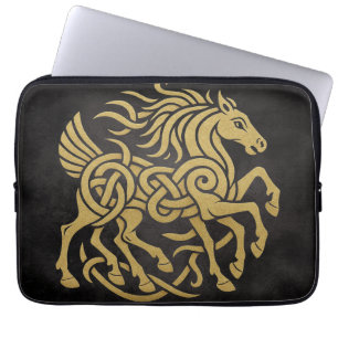 Sleipnir Eight-Legged Horse Norse Mythology Design Laptop Sleeve