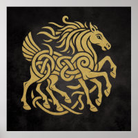Sleipnir Eight-Legged Horse Norse Mythology Design