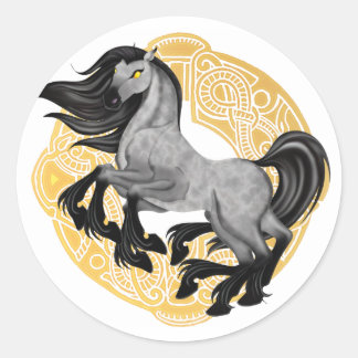 Sleipnir Round Sticker