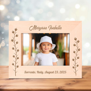 Slender Flowers Stalk 7x5 Etched Frames