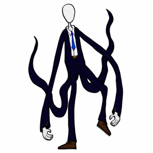 Slender Man - Book of Monsters Halloween Photo Cutout | Zazzle