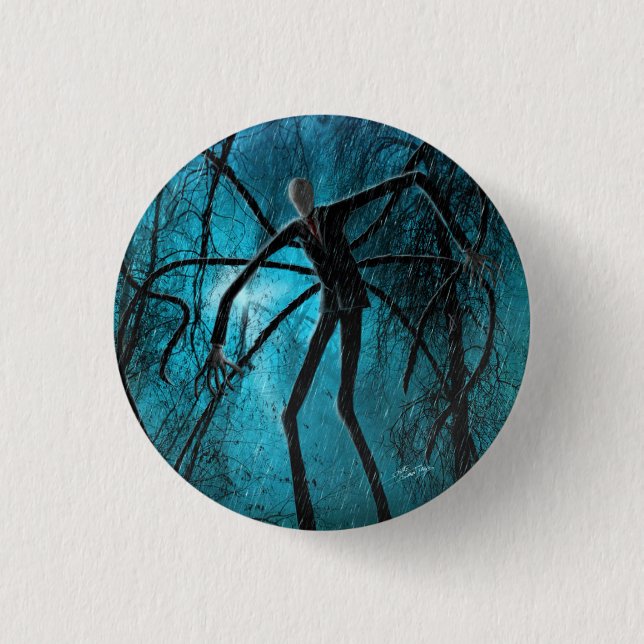 Slender Man button (Front)