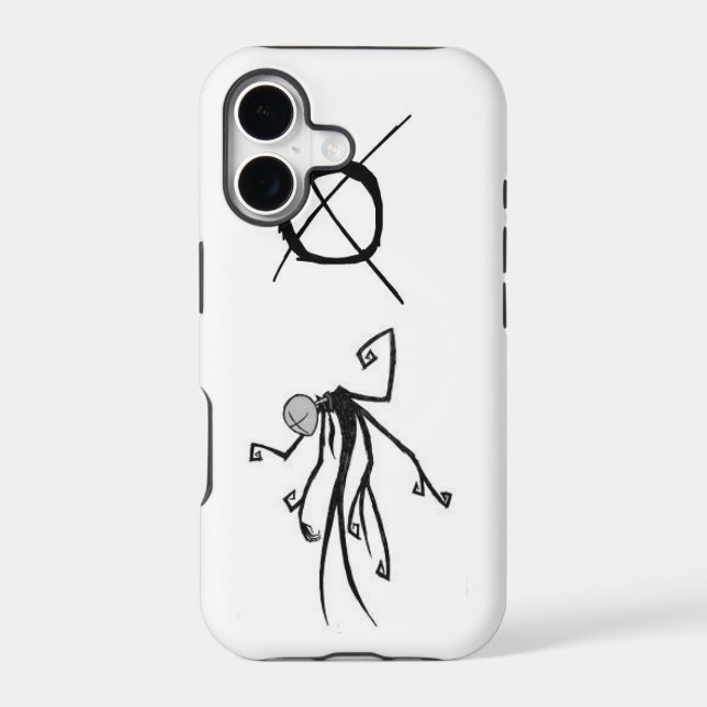 slenderman iphone 5 case (Back)