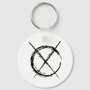 Slenderman Key Ring