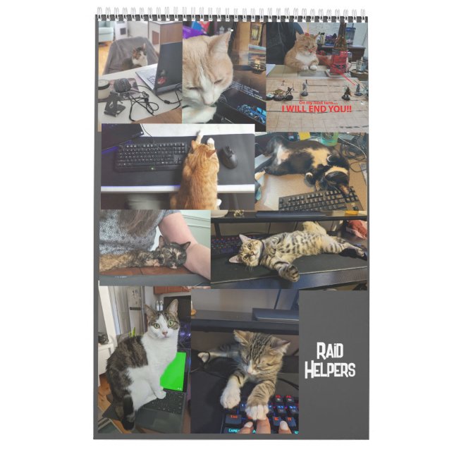 Sleuth o' Floofs Calendar 18 month (Back)