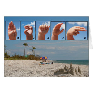 SLG Beach Card
