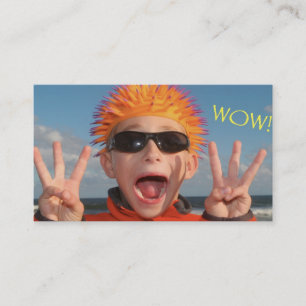 SLG " WOW!"  Business Card