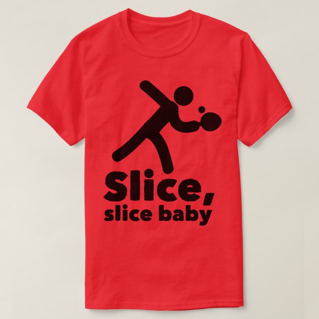 Slice baby black T-Shirt (Design Front)