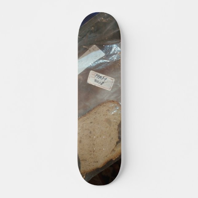 slice of bread in bag skateboard (Front)