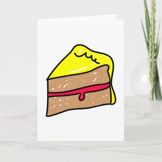 Slice of Cake Card (Front)