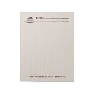 Slice of Cake Notepad