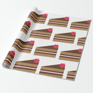 Slice Of Cake Wrapping Paper