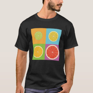 Slice of Citrus Of Lemon Lime Orange Grapefruit T-Shirt