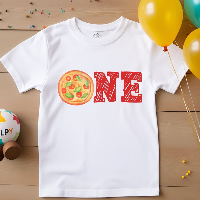 Slice of fun, first birthday baby T-Shirt (Creator Uploaded)