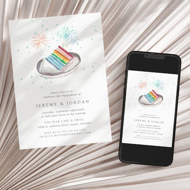 Slice of Love | Engagement Party Invitation (Creator Uploaded)