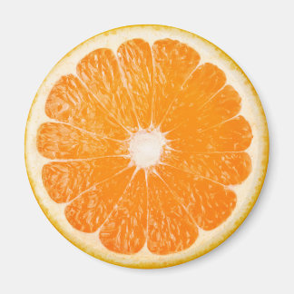 Slice of orange magnet