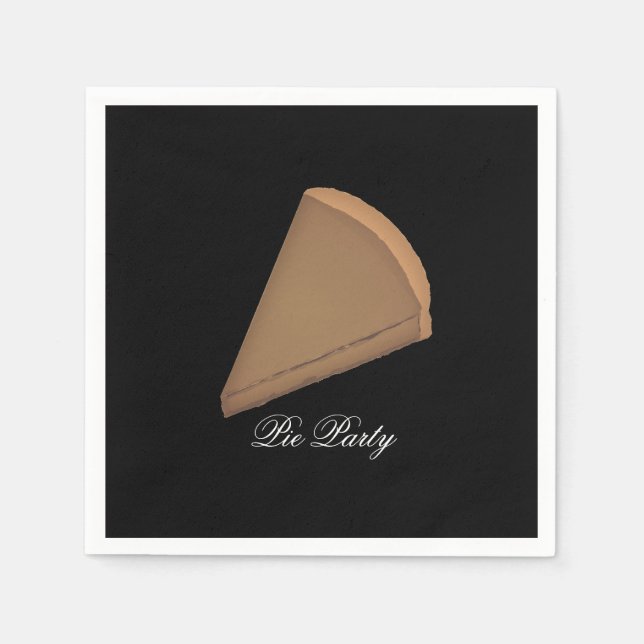 Slice Of Pie Party Napkin (Front)