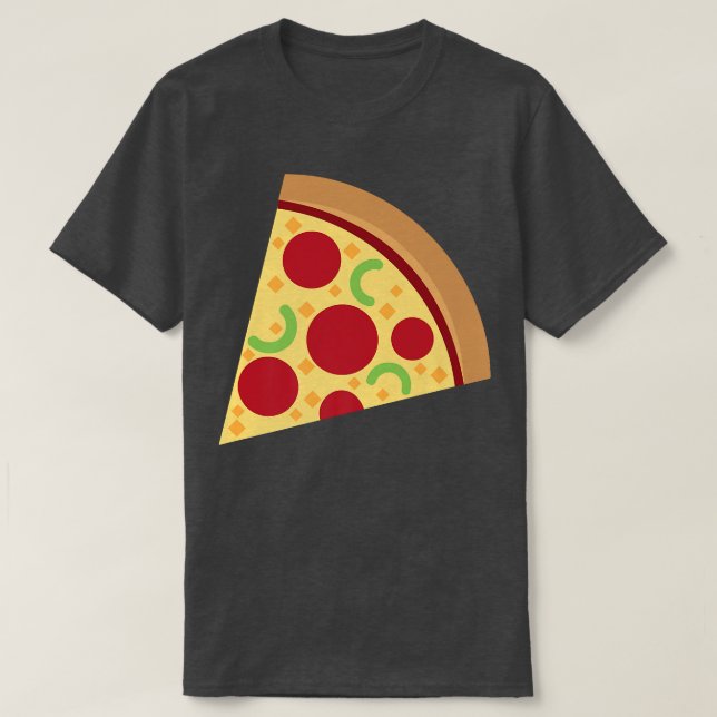 Slice of Pizza Pepperoni Pizza Costume  T-Shirt (Design Front)