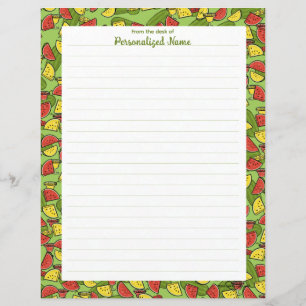 Slice of Sunshine Frame Lined Paper Sheet