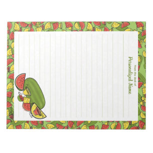Slice of Sunshine Framed R & Y Lined Notepad