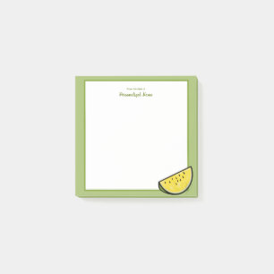 Slice of Sunshine Framed Yellow Post-it Notes