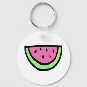 Slice of Watermelon Key Ring