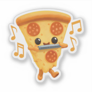 Slice Playing a Harmonica