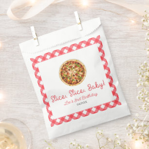 Slice, Slice, Baby! Pizza Birthday Party Favour Bag