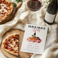 Slice Slice Baby Pizza Party  Baby Shower 