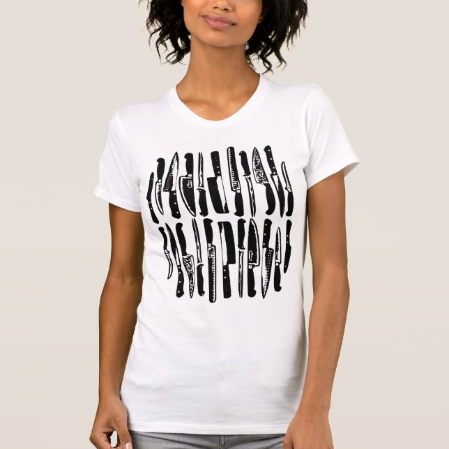 Sliced and Diced - Black T-Shirt (Front)