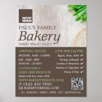 Sliced Bread on Board, Bakers, Bakery Store
