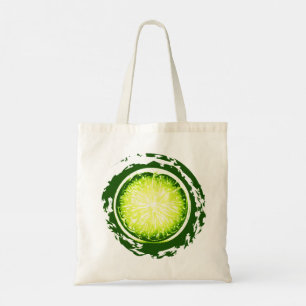 Sliced_Lime Tote Bag
