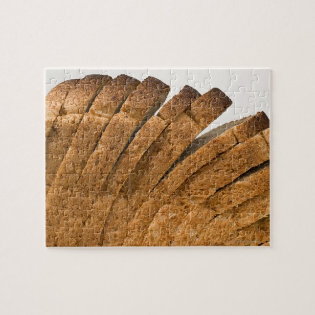 Sliced loaf of bread jigsaw puzzle (Horizontal)