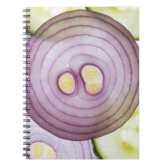 Sliced Onions Notebook (Front)