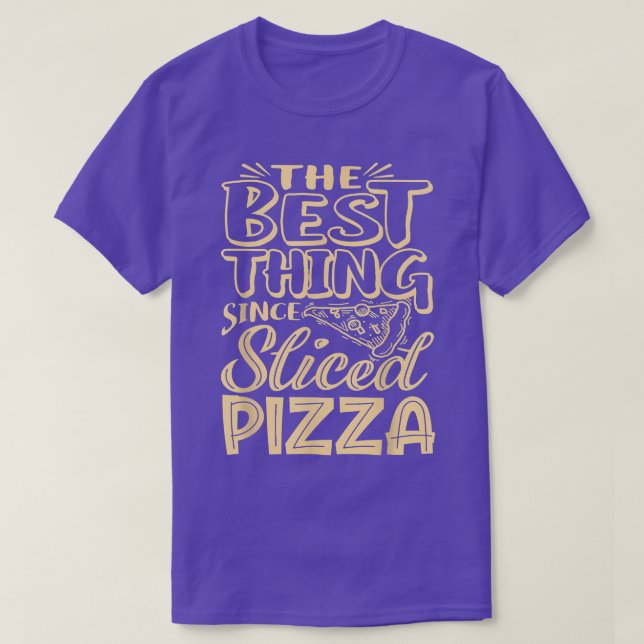 Sliced Pizza Funny Pizza For Men, Women, Kids1530  T-Shirt (Design Front)